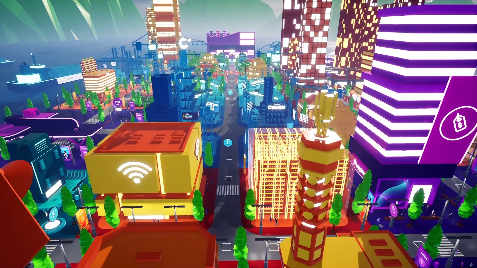 This Virtual Conference Featured Its Own Massive, Fully Customized 3D City 