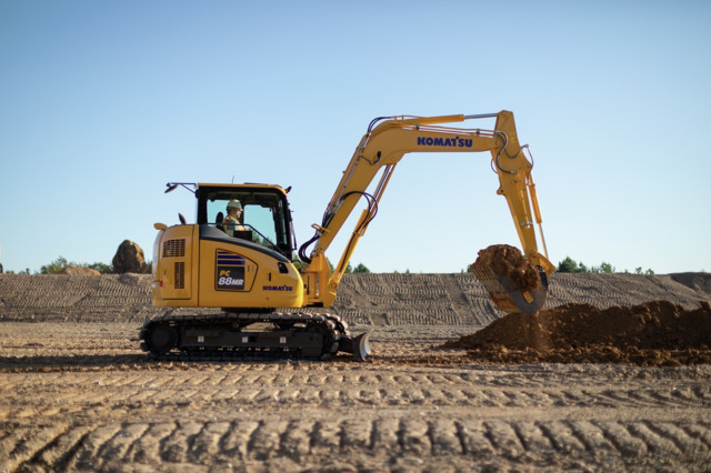 Komatsu PC88MR11Compact Excavator