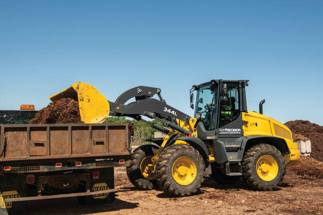 John Deere344L Compact Wheel Loader\