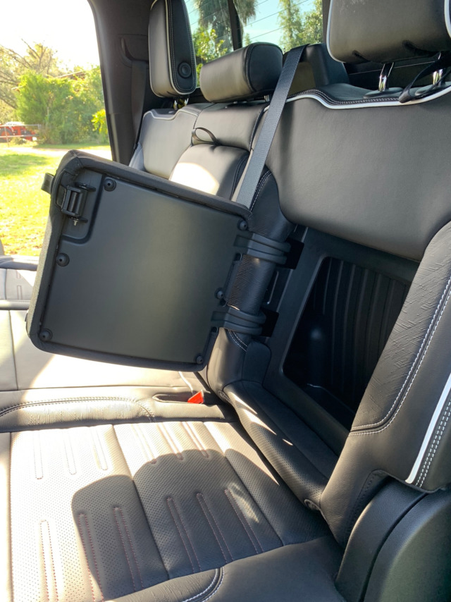 AT4X Rear Seat Storage