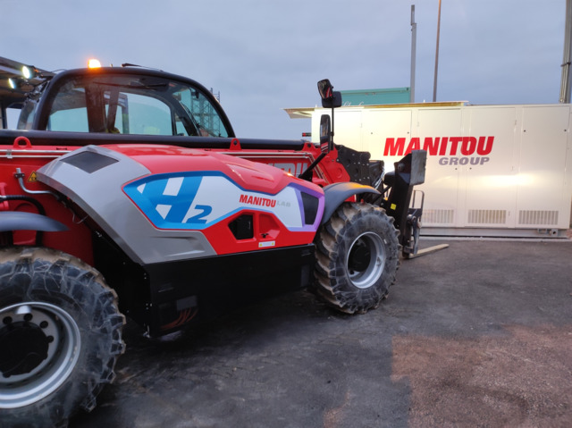 Manitou Hydrogen Telehandler Prototype2