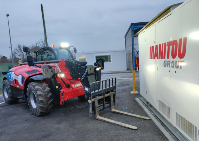 Manitou Hydrogen Telehandler Prototype3