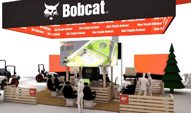 Bobcat CONEXPO2023 Booth View 2