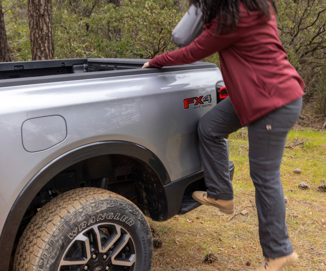 All New Ford Ranger Lariat17Box Side Steps