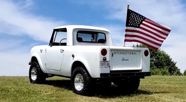 VW Scout Motors Pickup Flag