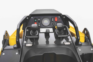 New Holland C314Mini Track Loader Controls