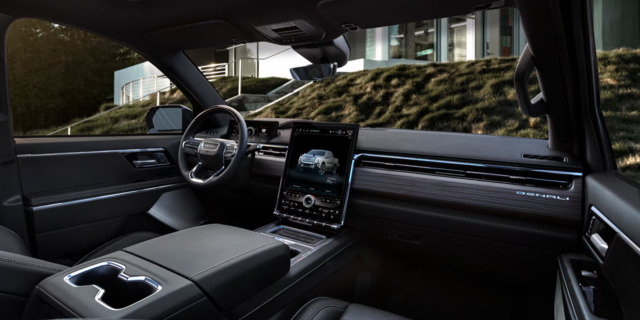 2024Sierra EV Denali Interior