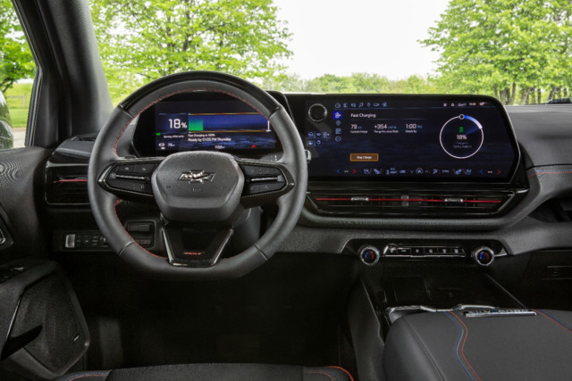 2024Silverado Ev Rst Dash