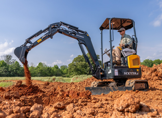 Hyundai HX17Az Compact Excavator