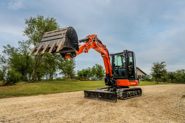 Kubota KX0405Mini Excavator4