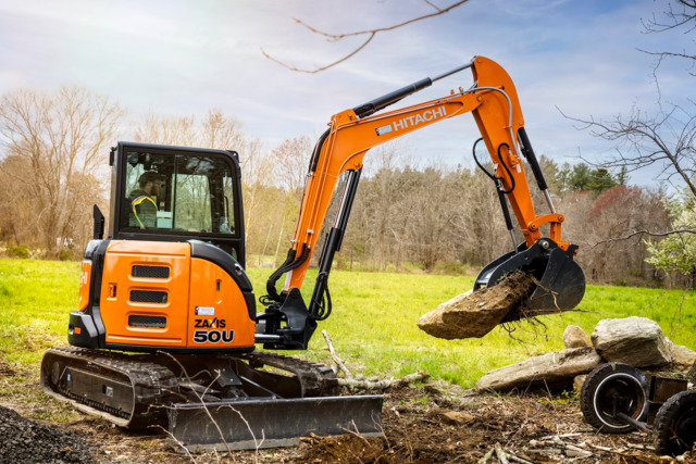 Hitachi ZX50U Excavator1