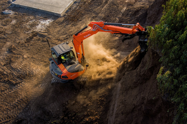 Kubota KX080Excavator